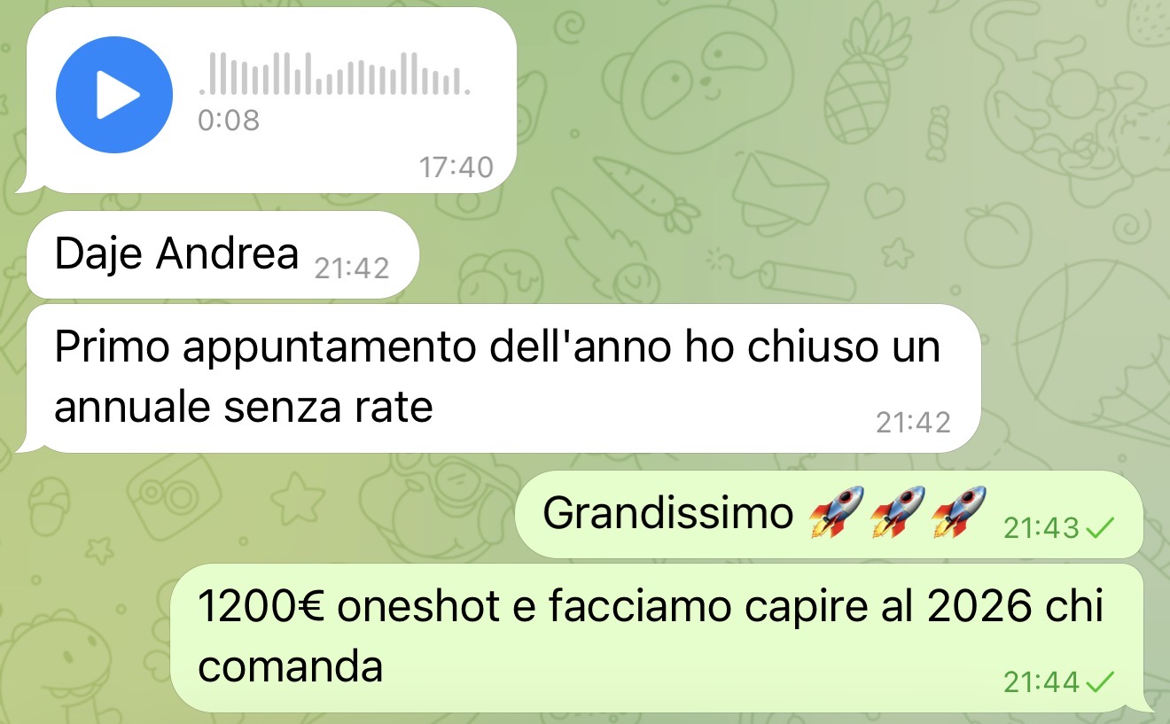Screenshot risultato 1